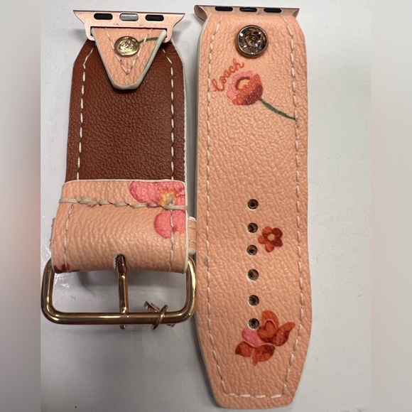 Coach Peachy Flowers Spark*l band for Apple Watch - Picture 4 of 5
